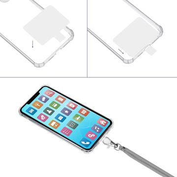 Universalstrop med Patch til Smartphone - Grå