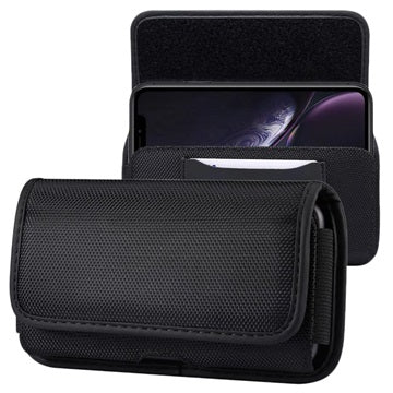 Universal Oxford Bæltetaske med Kortholder - 5.4" - Sort