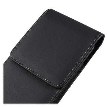 Universel Lodret Smartphone Taske - 6.7in - Sort