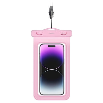 Usams US-YD011 Universelt Flydende Vandtæt Taske - 7" - Pink