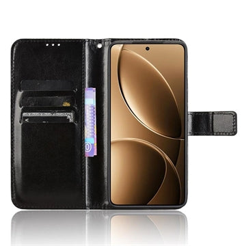 Xiaomi Redmi K80/K80 Pro/Poco F7 Ultra Pung med Magnetisk Lukning - sort
