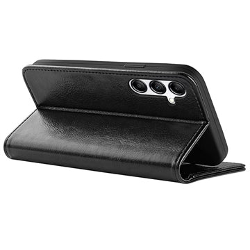 Samsung Galaxy A34 5G Pung Taske med Magnetisk Lukning - Sort