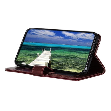 Google Pixel 7a Pung Taske med Magnetisk Lukning - Brun