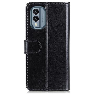 Nokia X30 Pung Taske med Magnetisk Lukning - Sort