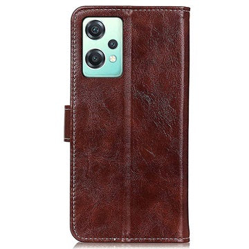 OnePlus Nord CE 2 Lite 5G Pung Taske med Magnetisk Lukning - Brun