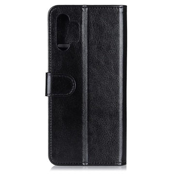 Samsung Galaxy A32 5G/M32 5G Pung Taske med Magnetisk Lukning - Sort