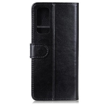 Samsung Galaxy A72 5G Pung Taske med Magnetisk Lukning - Sort
