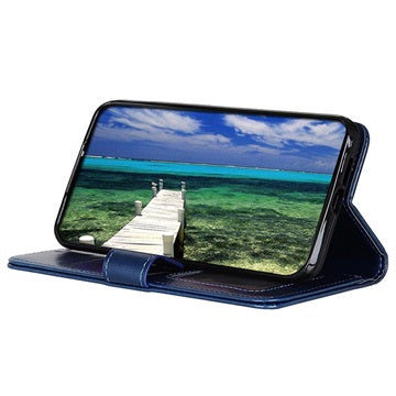 Sony Xperia 1 III Pung Taske med Magnetisk Lukning - Blå