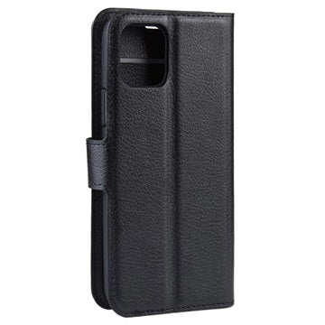 iPhone 11 Pung Taske med Magnetisk Lukning - Sort