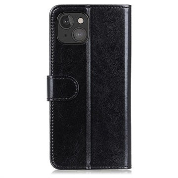 iPhone 13 Mini Pung Taske med Magnetisk Lukning - Sort