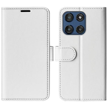 Motorola Moto G Stylus 5G (2025)/Edge 60 Stylus Pung med Magnetisk Lukning - Hvid