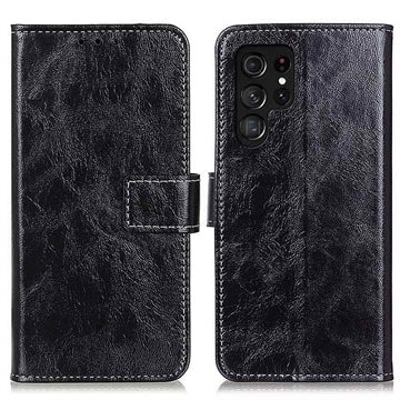 Samsung Galaxy S25 Ultra Pung med Magnetisk Lukning - sort