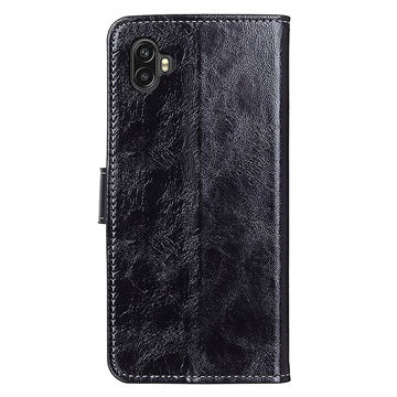 Samsung Galaxy Xcover6 Pro Pung Taske med Magnetisk Lukning - Sort