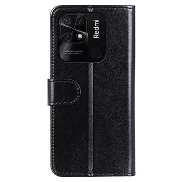 Xiaomi Redmi 10C Pung Taske med Magnetisk Lukning - Sort