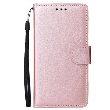 Samsung Galaxy S10e Pung Taske med Stativ - Rødguld