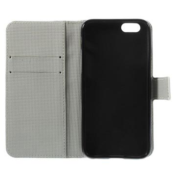 iPhone 6 / 6S Pung / Taske - Grøn Ugle