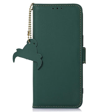 Samsung Galaxy S26+ Pung læder cover med RFID - grøn
