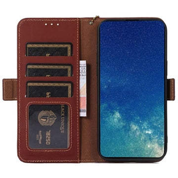 OnePlus Nord CE 3 Lite/N30 Læderpung med RFID - Kaffe