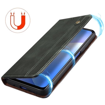Xiaomi 11T/11T Pro Waxy Series Etui med Pung - Grøn