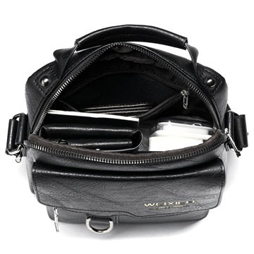 Weixier Vintage Series Universal Skuldertaske - Sort