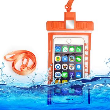 Whistle Design Universal vandtæt etui IPX8 - 6.5" - Orange