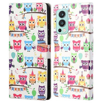 Style Series OnePlus Nord 2 5G Pung Taske - Ugler