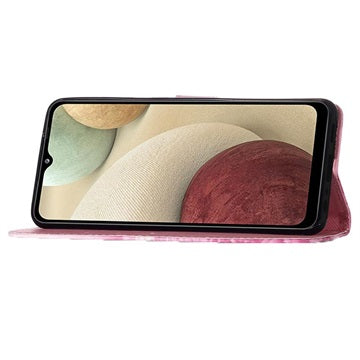 Wonder Series Samsung Galaxy A12 Pung Cover - Sommerfugle
