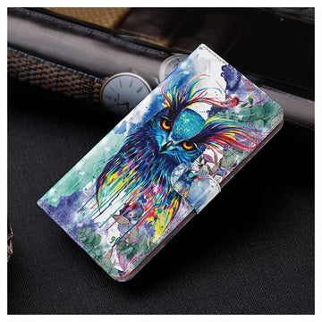 Wonder Series Samsung Galaxy S21 Ultra 5G Pung Taske - Ugle