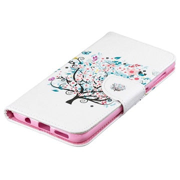Wonder Series Samsung Galaxy A50 Pung - Blomstrede Træ