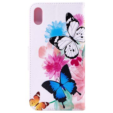 Wonder Series iPhone XS Max Pung - Sommerfugle