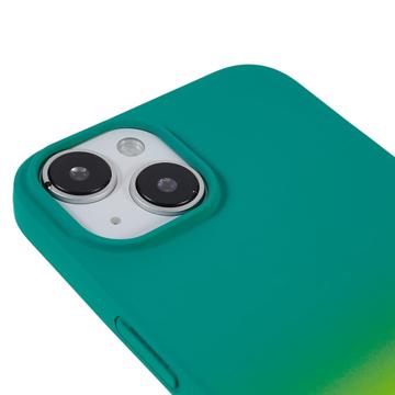 X-Level Rainbow iPhone 14 Plus TPU Cover - Gul / Grøn