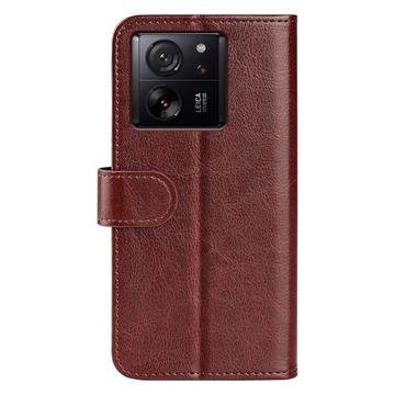 Xiaomi 13T/13T Pro Pung Taske med Magnetisk Lukning - Brun