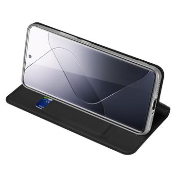 Xiaomi 14 Pro Dux Ducis Skin Pro Flip Cover - Sort