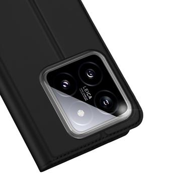 Xiaomi 14 Pro Dux Ducis Skin Pro Flip Cover - Sort