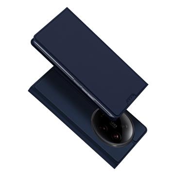 Xiaomi 14 Ultra Dux Ducis Skin Pro Flip Cover - Blå