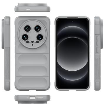 Xiaomi 14 Ultra Rugged TPU Cover - Lysegrå