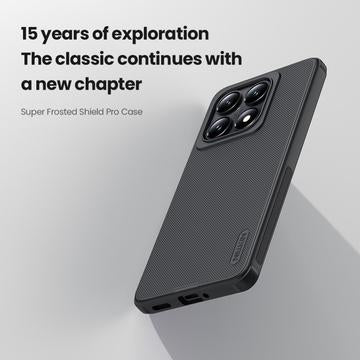 Xiaomi 14T Pro Nillkin Super Frosted Shield Pro Hybrid Cover - Sort