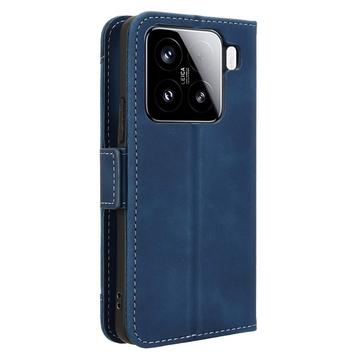 Xiaomi 15 Pro Pung Cover med Kortholder - Blå