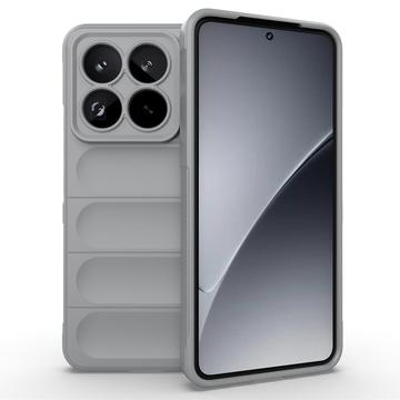 Xiaomi 15 Pro Rugged TPU Cover - Lysegrå