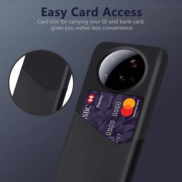Xiaomi 15 Ultra KSQ Cover med Kortholder - Sort