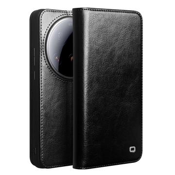 Xiaomi 15 Ultra Qialino Classic Læderpung - Sort