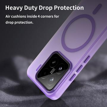 Xiaomi 15 UltraGuard Matte MagSafe Cover - Mørk lilla