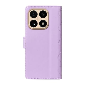 Xiaomi 15T Luksus Vatteret Pung - Lilla