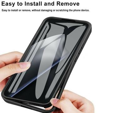 Xiaomi 15T Pro 360 Beskyttelse Cover - Sort / Klar