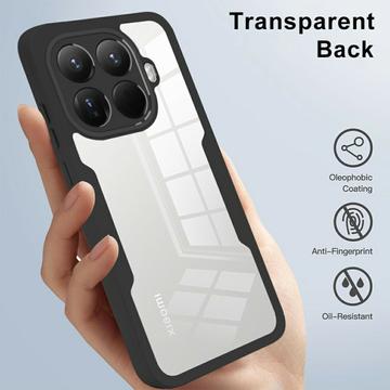 Xiaomi 15T Pro 360 Beskyttelse Cover - Sort / Klar
