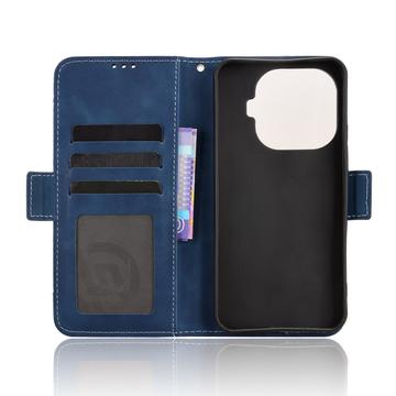 Xiaomi 15T Pro Kortholder Pung Etui - Blå