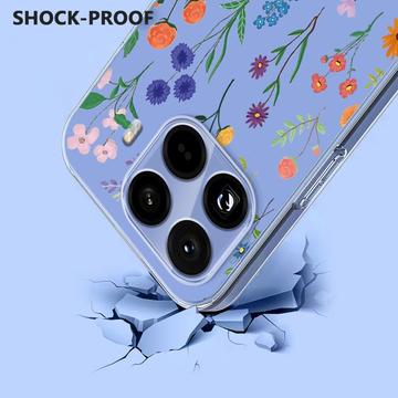 Xiaomi 15T Pro TPU-cover med blomstermønster - tusindfryd