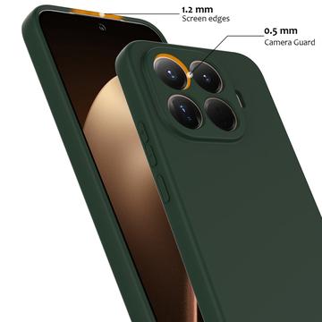 Xiaomi 15T Pro Liquid Silikone Cover - MagSafe Kompatibel - Mørkegrøn