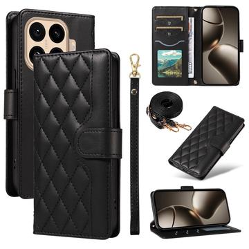 Xiaomi 15T Pro Luksus Vatteret Pung - Sort