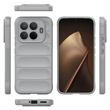 Xiaomi 15T Pro Rugged TPU Cover - Lysegrå